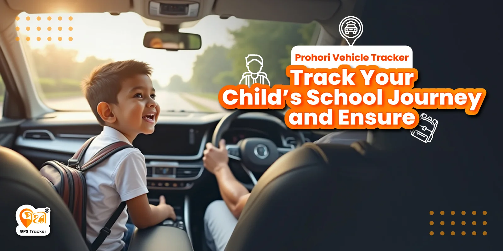 track your childs school journey with prohori gps tracker